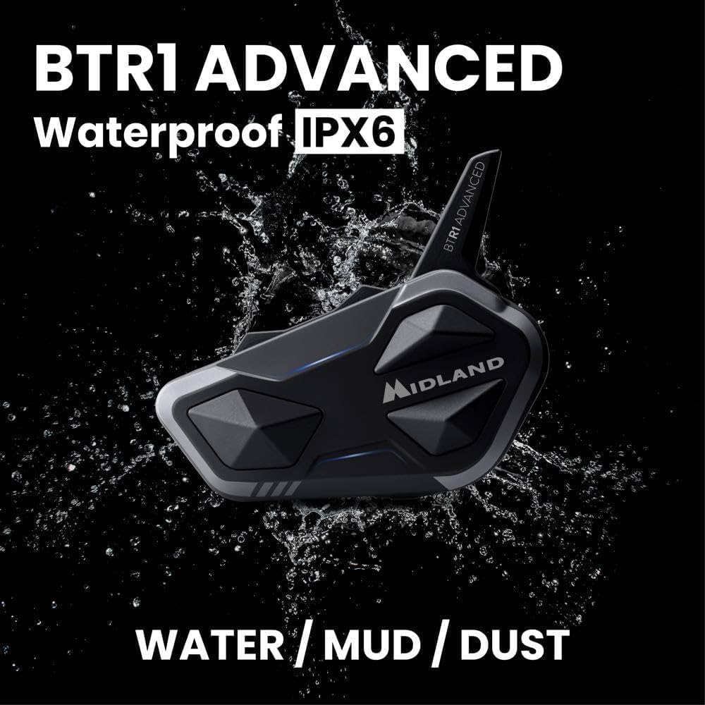 Amazon.com: Midland BTR1 Advanced Motorcycle Bluetooth